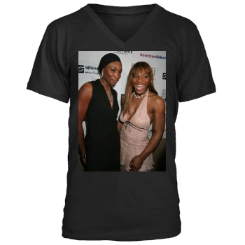 Serena Williams Men's V-Neck T-Shirt