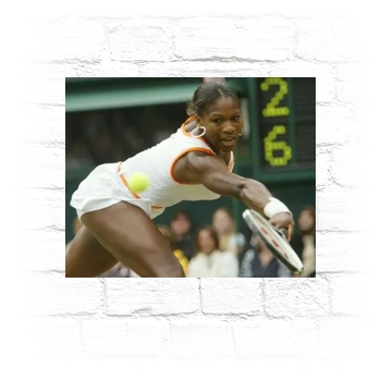 Serena Williams Metal Wall Art