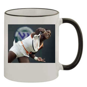 Serena Williams 11oz Colored Rim & Handle Mug