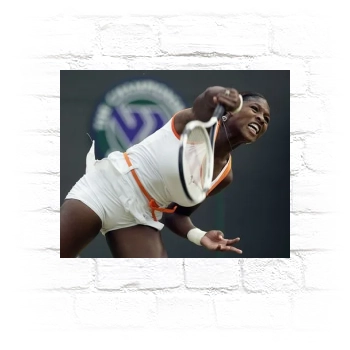 Serena Williams Metal Wall Art