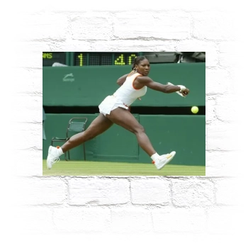 Serena Williams Metal Wall Art