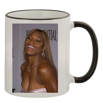 Serena Williams 11oz Colored Rim & Handle Mug