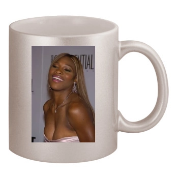 Serena Williams 11oz Metallic Silver Mug