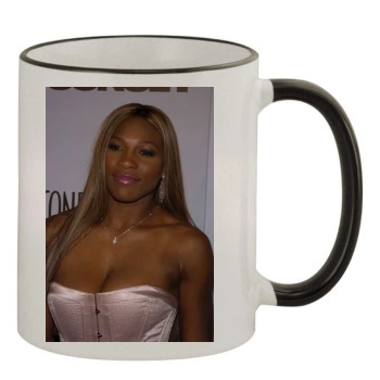 Serena Williams 11oz Colored Rim & Handle Mug