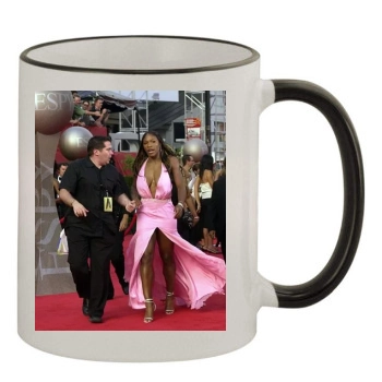 Serena Williams 11oz Colored Rim & Handle Mug