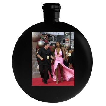 Serena Williams Round Flask