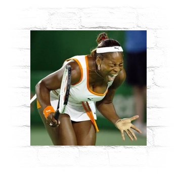 Serena Williams Metal Wall Art