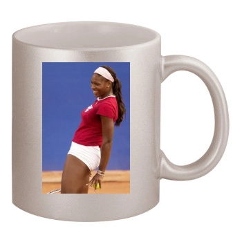 Serena Williams 11oz Metallic Silver Mug