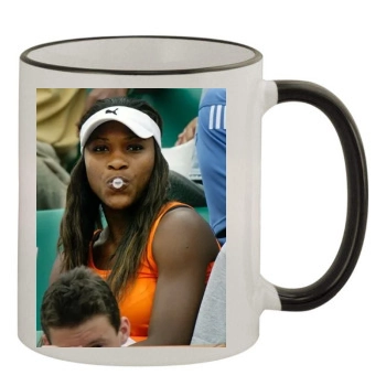 Serena Williams 11oz Colored Rim & Handle Mug