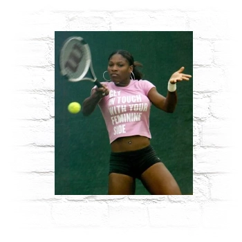 Serena Williams Metal Wall Art