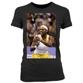 Serena Williams Women's Junior Cut Crewneck T-Shirt