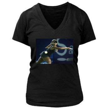 Serena Williams Women's Deep V-Neck TShirt