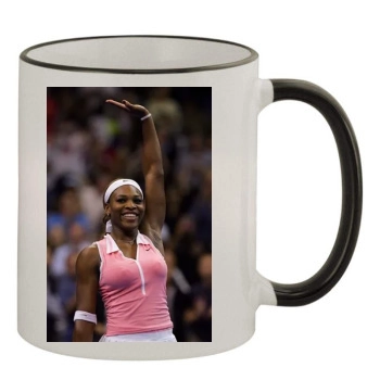 Serena Williams 11oz Colored Rim & Handle Mug