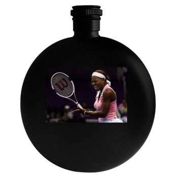 Serena Williams Round Flask