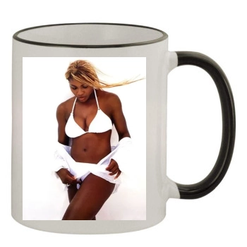 Serena Williams 11oz Colored Rim & Handle Mug