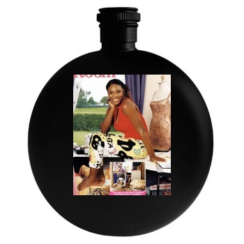 Serena Williams Round Flask