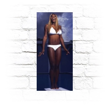 Serena Williams Metal Wall Art