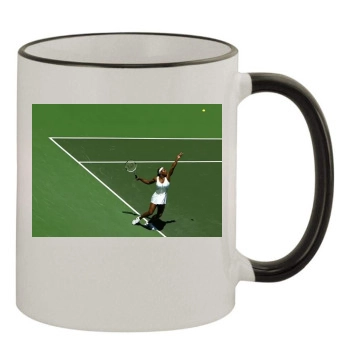 Serena Williams 11oz Colored Rim & Handle Mug