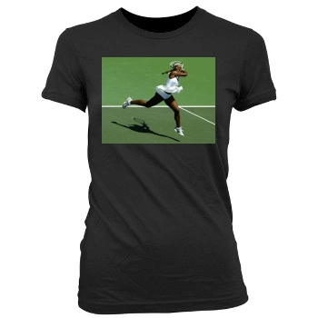 Serena Williams Women's Junior Cut Crewneck T-Shirt