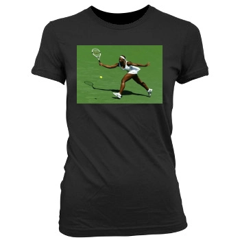 Serena Williams Women's Junior Cut Crewneck T-Shirt