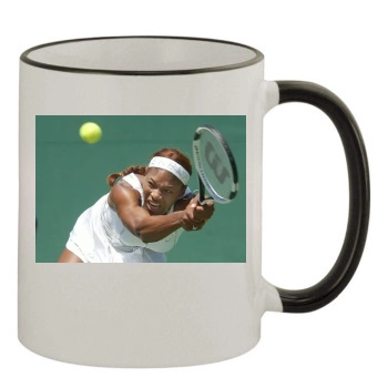 Serena Williams 11oz Colored Rim & Handle Mug