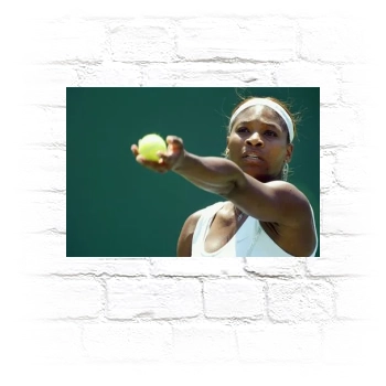 Serena Williams Metal Wall Art