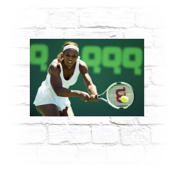 Serena Williams Metal Wall Art