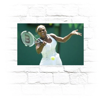 Serena Williams Metal Wall Art