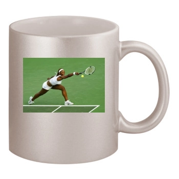 Serena Williams 11oz Metallic Silver Mug