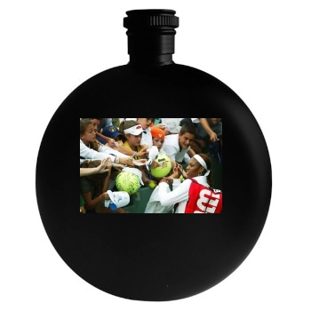 Serena Williams Round Flask