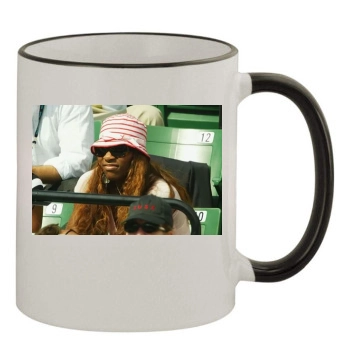 Serena Williams 11oz Colored Rim & Handle Mug