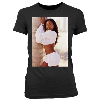 Serena Williams Women's Junior Cut Crewneck T-Shirt