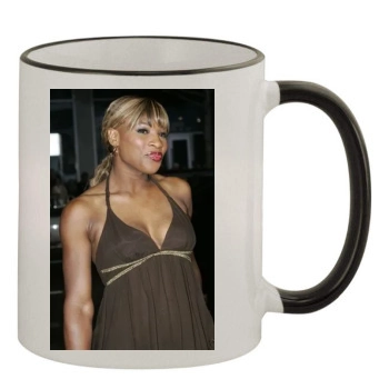 Serena Williams 11oz Colored Rim & Handle Mug