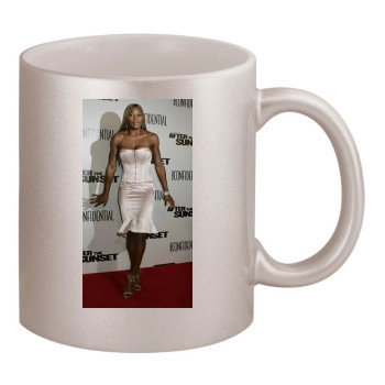 Serena Williams 11oz Metallic Silver Mug