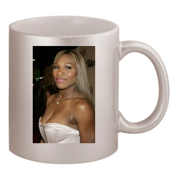 Serena Williams 11oz Metallic Silver Mug