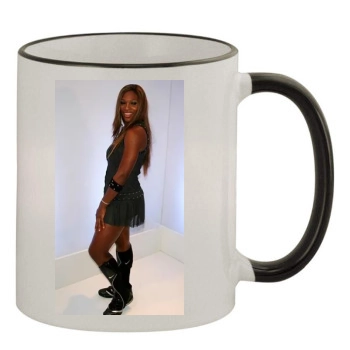 Serena Williams 11oz Colored Rim & Handle Mug