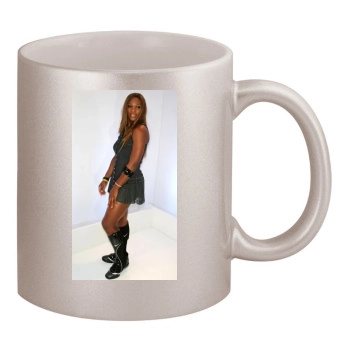 Serena Williams 11oz Metallic Silver Mug