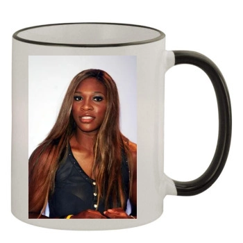 Serena Williams 11oz Colored Rim & Handle Mug