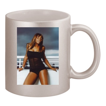 Serena Williams 11oz Metallic Silver Mug