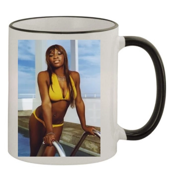 Serena Williams 11oz Colored Rim & Handle Mug