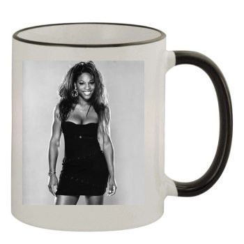 Serena Williams 11oz Colored Rim & Handle Mug