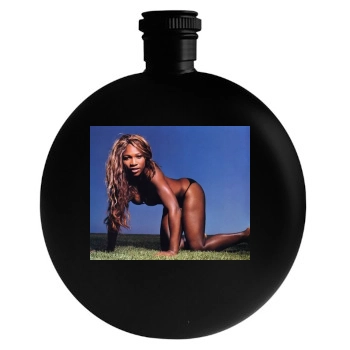 Serena Williams Round Flask