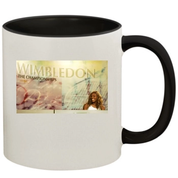 Serena Williams 11oz Colored Inner & Handle Mug