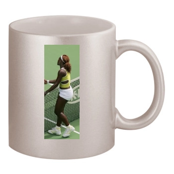 Serena Williams 11oz Metallic Silver Mug