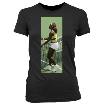 Serena Williams Women's Junior Cut Crewneck T-Shirt