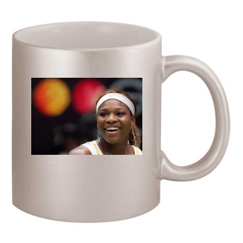 Serena Williams 11oz Metallic Silver Mug