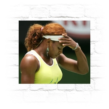 Serena Williams Metal Wall Art