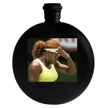 Serena Williams Round Flask