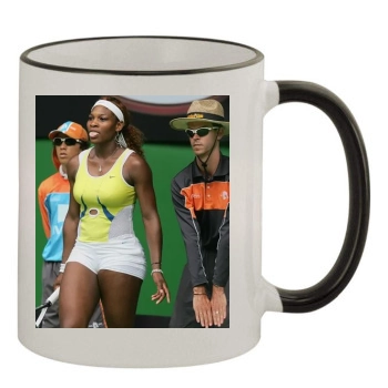 Serena Williams 11oz Colored Rim & Handle Mug