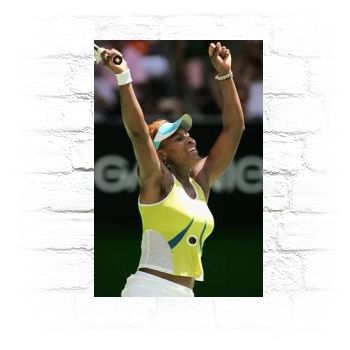 Serena Williams Metal Wall Art